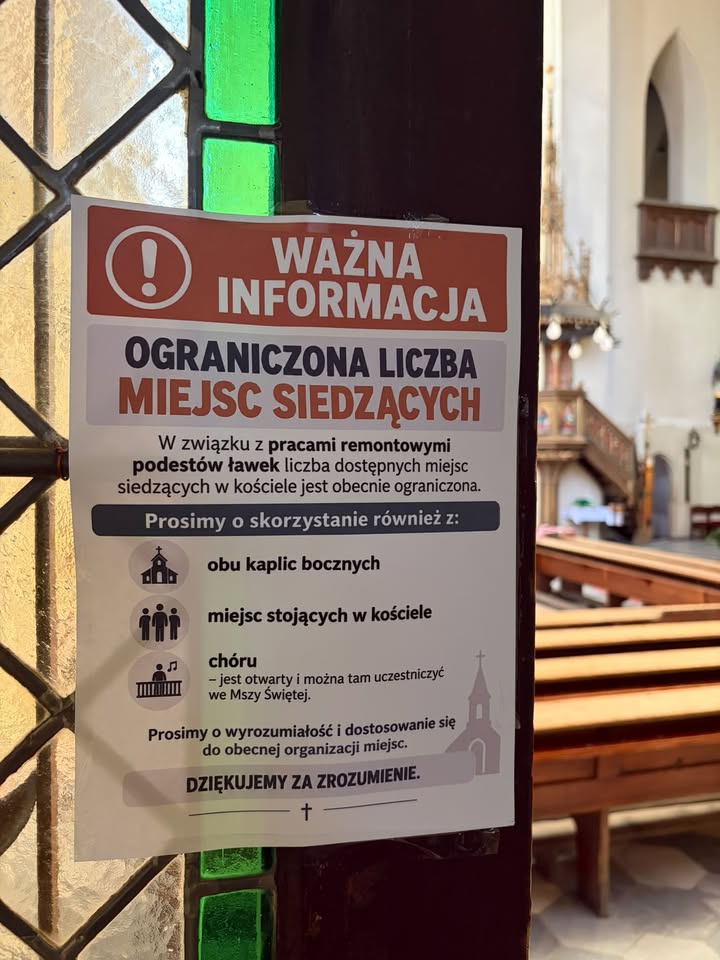 Informacja na tą niedzielę 😇
